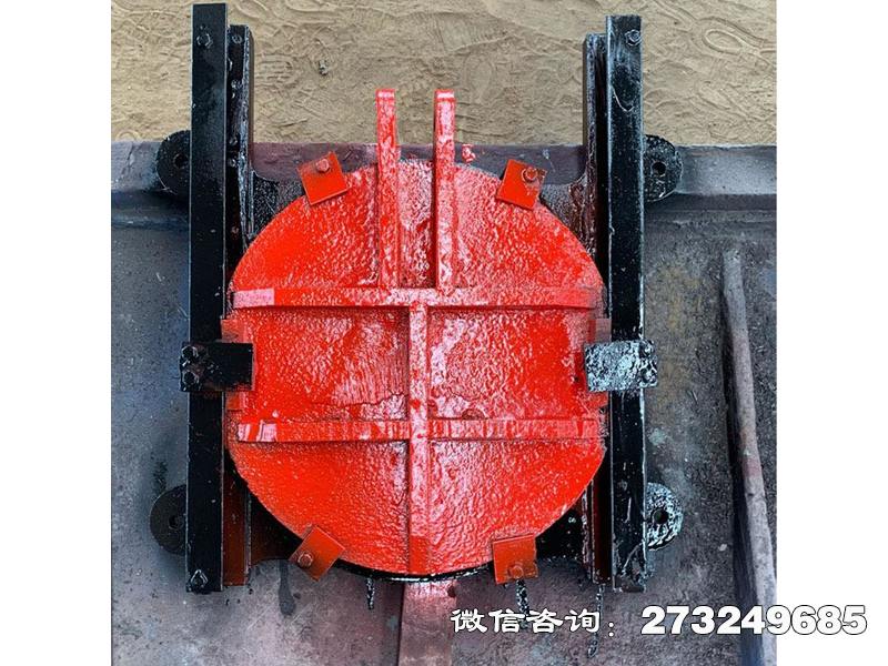 云南手电两用铸铁镶铜圆闸门